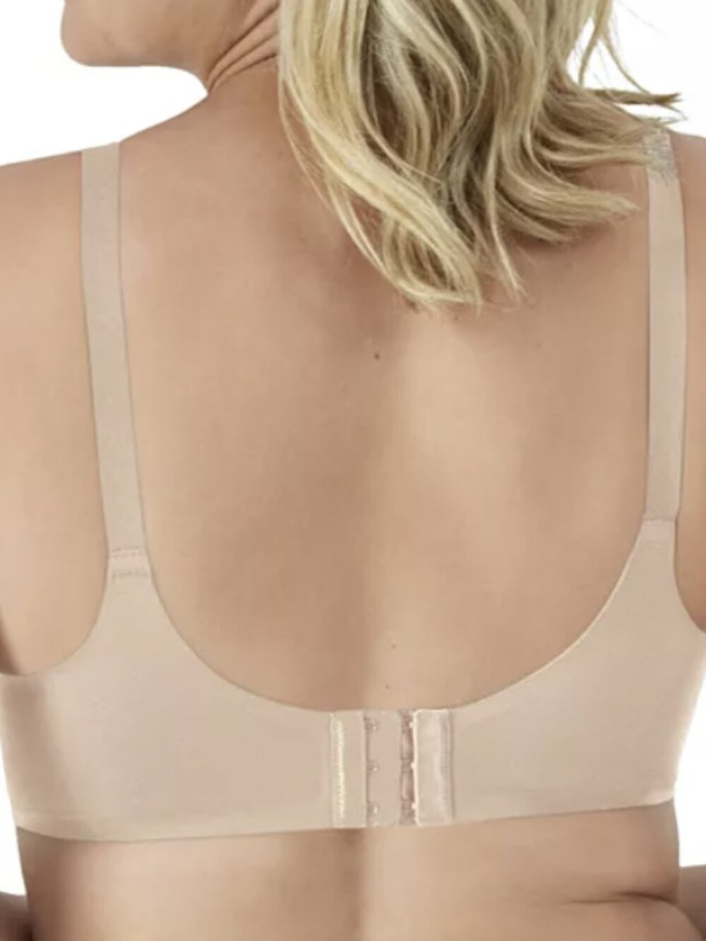 Bali Women's Ultimate Smoothing Lightweight T-Shirt Underwire Bra DF4481 -Almond - Picture 2 of 4